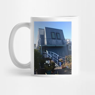 Purple House at Sausalito Docks. Mug